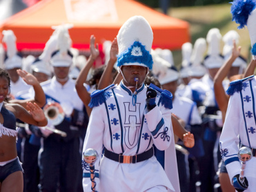 Hampton University Marching Force Band Presented With Proclamation From The City