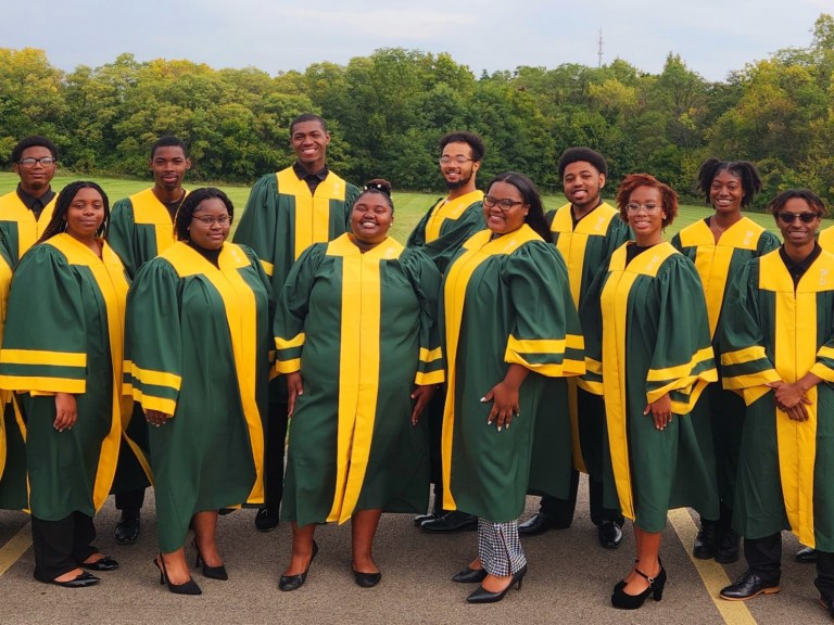 Wilberforce University Chorus members
