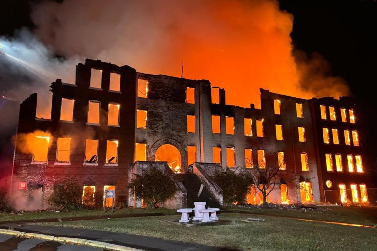 Historic Knoxville College Administration Building Destroyed in Fire