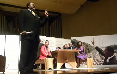 Morehouse Is First Stop on Table of Brotherhood Project Discussion of King