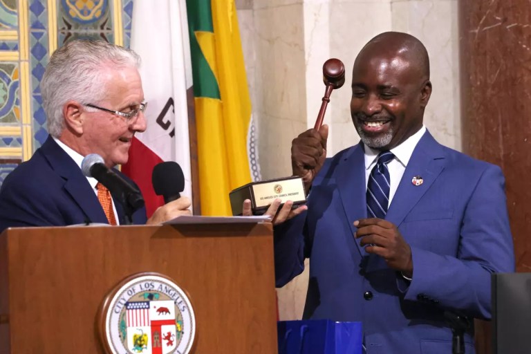 Morehouse Alumnus Takes Office as Los Angeles City Council Chairman