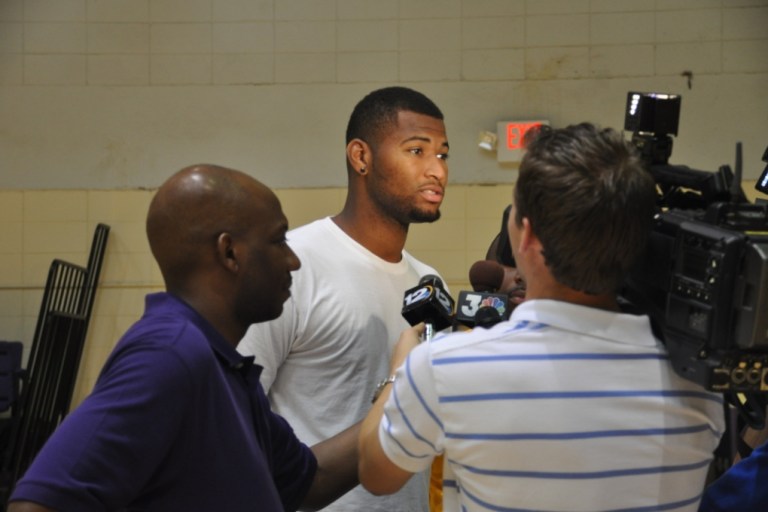 NBA player Demarcus Cousins visit Alcorn State’s Luther Riley Celebrity Basketball Camp