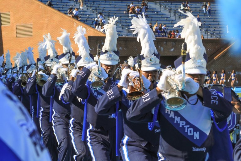 Marching Force From Hampton University Makes History