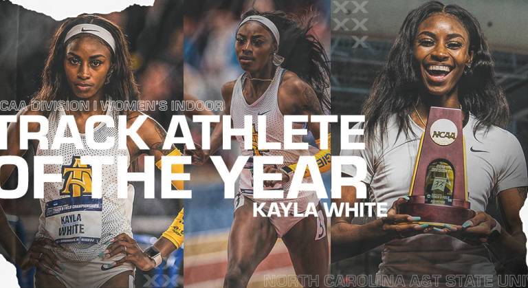 Kayla White Named NCAA Division I Indoor Track Athlete of the Year