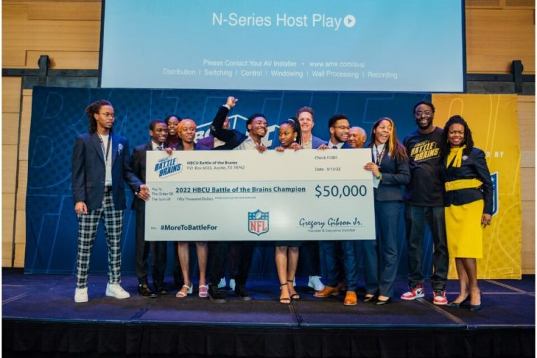 Fisk University Wins Prize At HBCU Battle of the Brains Presented By the NFL
