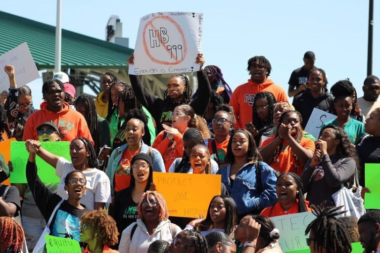 FAMU Students Protest Against House Bill 999