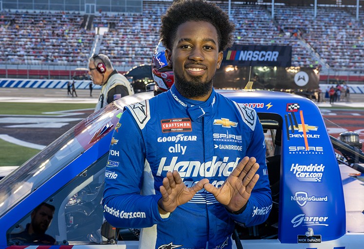 NASCAR Driver Rajah Caruth Graduates from HBCU Motorsports Program