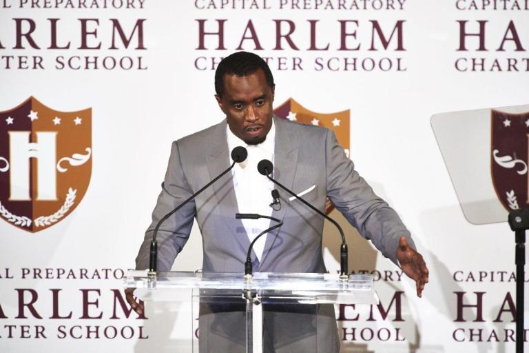 “Can’t Nobody Hold You Down” – Sean Diddy Combs Kicks Off Harlem Charter School
