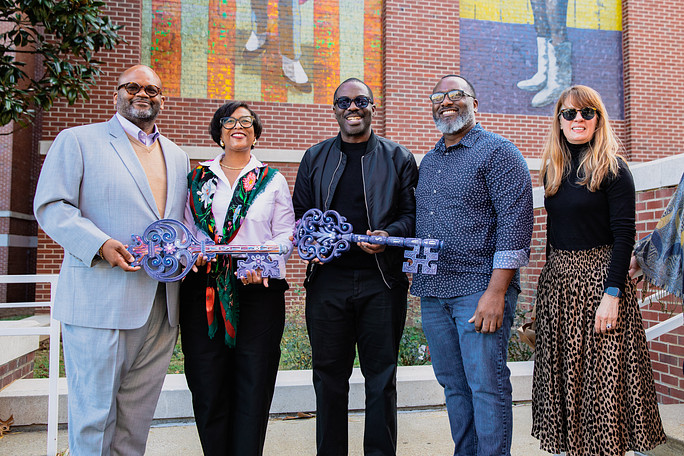 First Art Museum Presents: Derek Fordjour x 2023 TSU Mural Exhibit