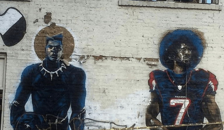 Colin Kaepernick Mural In Atlanta Destroyed Days Before Super Bowl